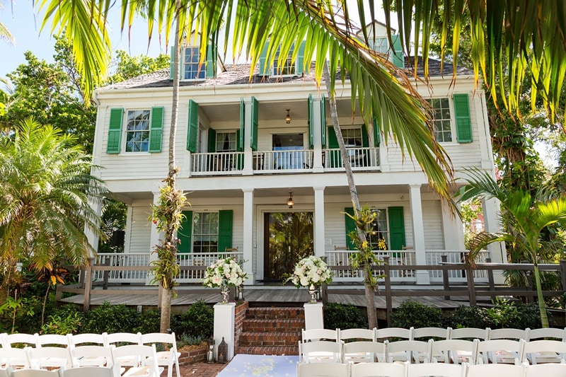 Two Historic Venues - One Beautiful Destination Wedding in Key West ...