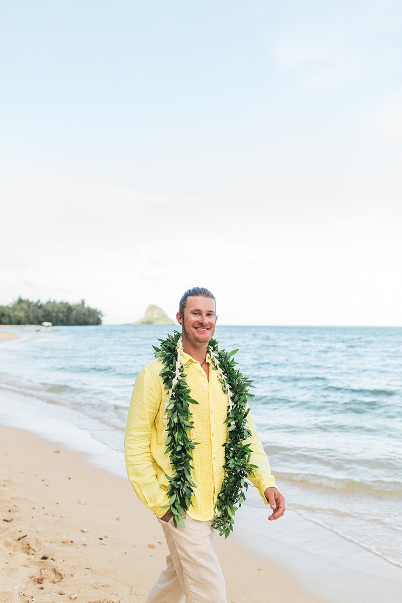 destination wedding private oahu beach 2013