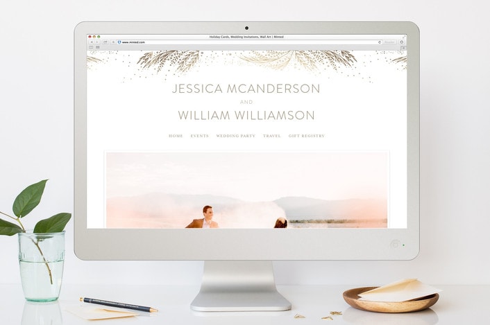 destination wedding website