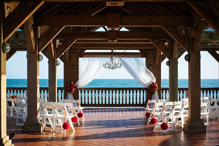 Tropical destination wedding in Key west