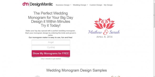 Free Easy Diy Destination Wedding Monograms Destination