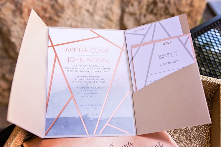 Gold Ombre Wedding Inspiration