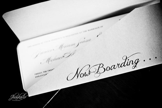 wedding in riviera maya invitation