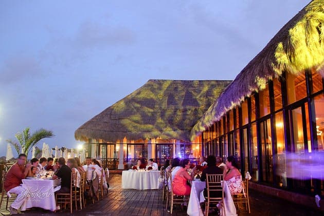 riviera maya wedding reception