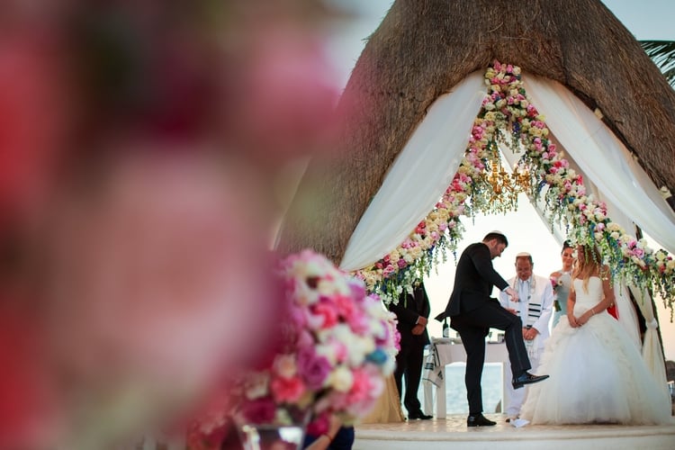 Jewish Destination Wedding at Dreams Riviera Cancun