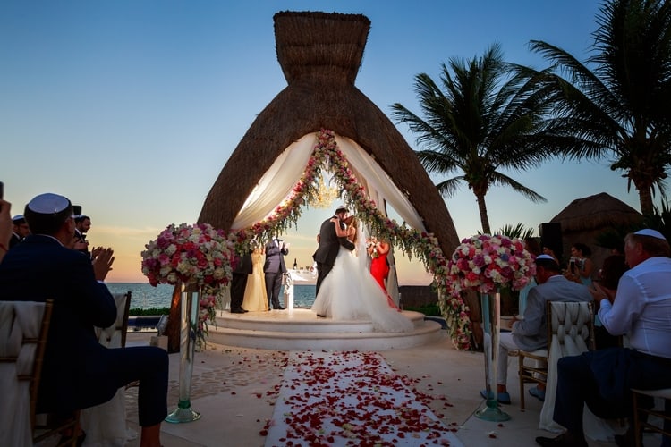 Luxurious Destination Wedding at Dreams Riviera Cancun