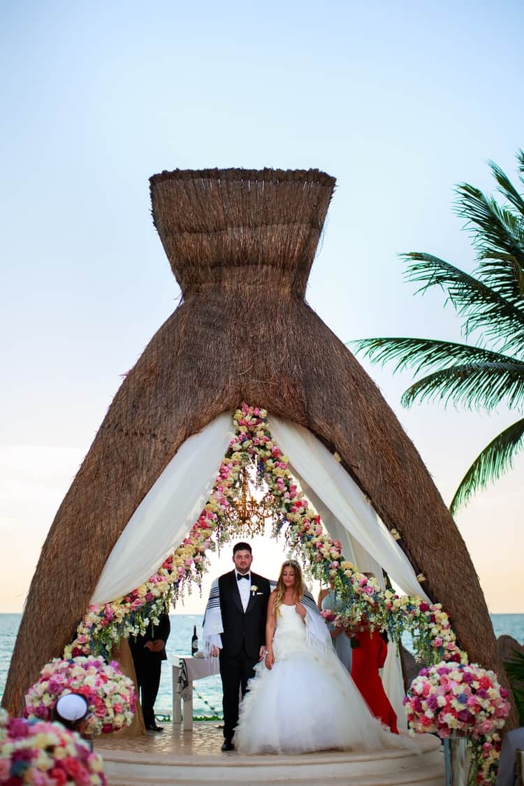 Jewish Destination Wedding at Dreams Riviera Cancun