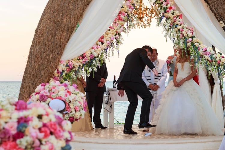 Jewish Destination Wedding at Dreams Riviera Cancun