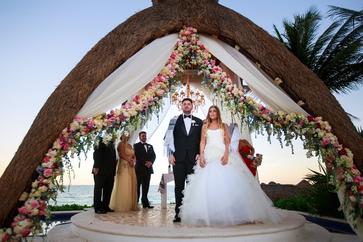 Jewish Destination Wedding at Dreams Riviera Cancun