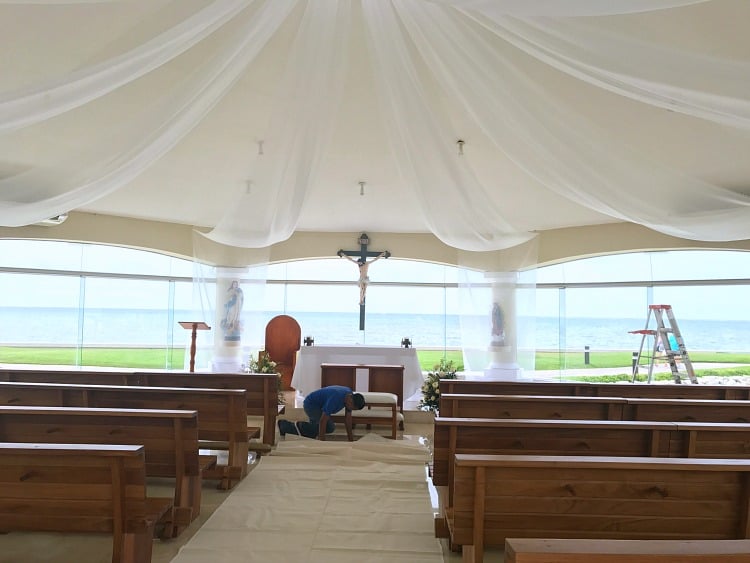 Moon Palace Cancun Wedding Catholic Chapel