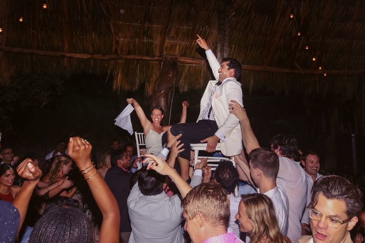 Hindu and Jewish Bohemian Destination Wedding in Tulum