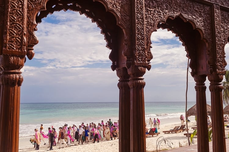 Beach wedding Baarat in Tulum