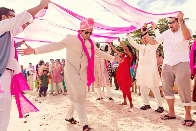 Beach wedding Baarat in Tulum