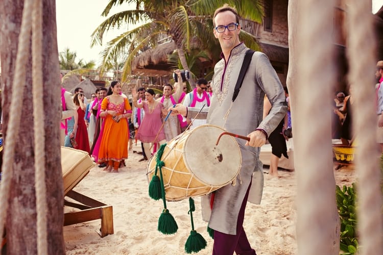 Beach wedding Baarat in Tulum