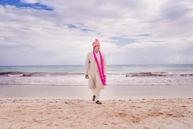 Indian Bohemian Destination Wedding in Tulum