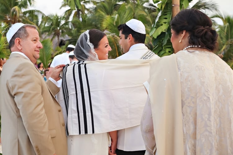 Hindu and Jewish Bohemian Destination Wedding in Tulum