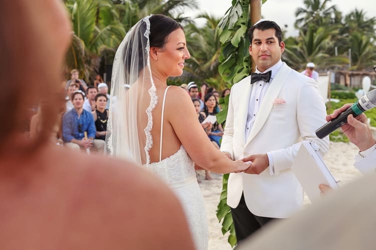 Hindu and Jewish Bohemian Destination Wedding in Tulum