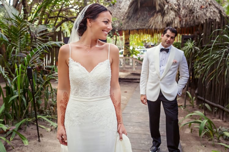 Jewish Bohemian Destination Wedding in Tulum