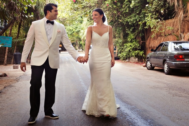 Jewish Bohemian Destination Wedding in Tulum