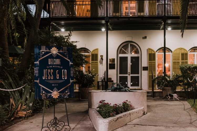 Destination Wedding at Hemingway House