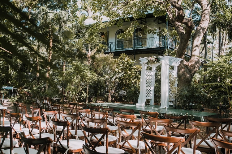 Destination Wedding at Hemingway House