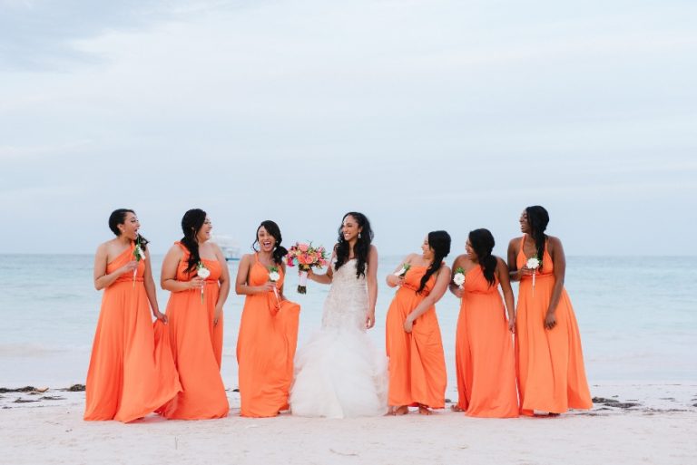 Beach Bridesmaid Dresses From Real Weddings Destination Wedding Details