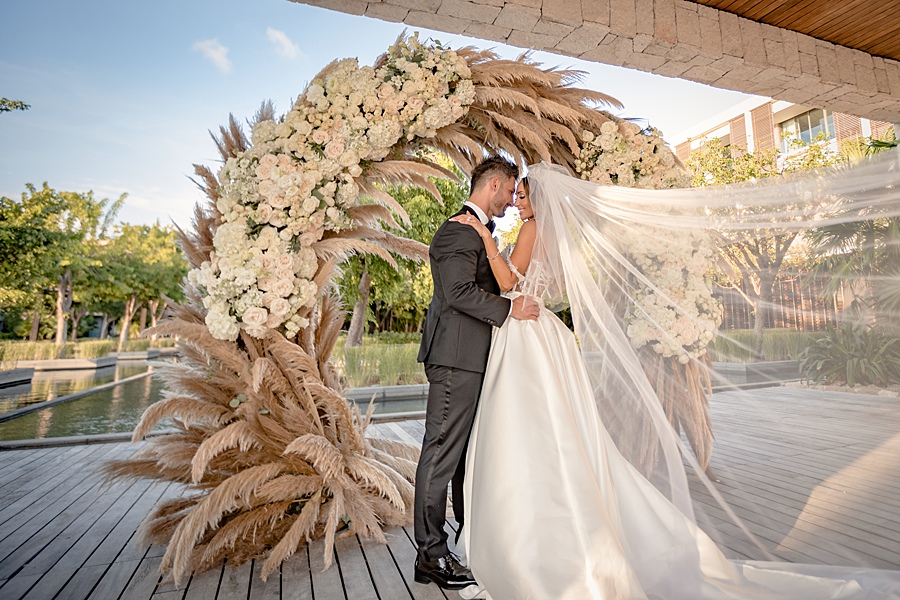 pampas grass wedding