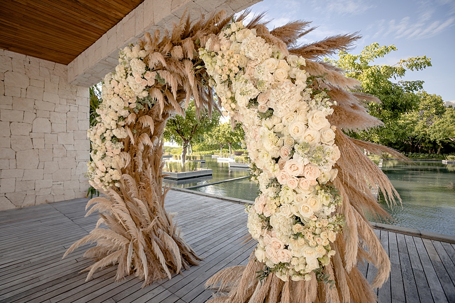 pampas grass wedding