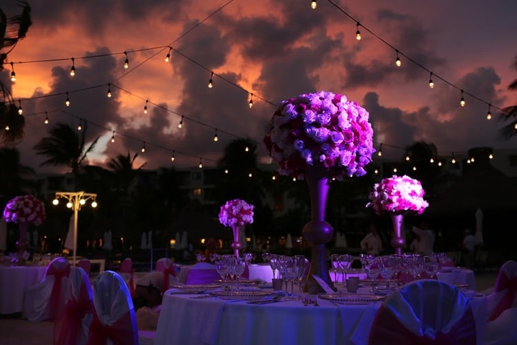 pink destination wedding dreams riviera cancun 32