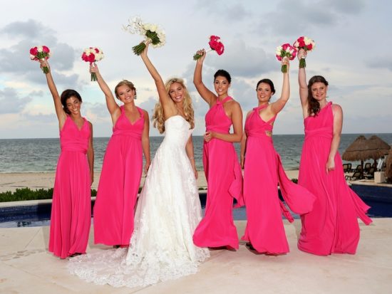 pink destination wedding dreams riviera cancun_47