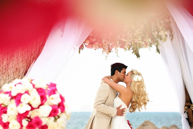 pink destination wedding dreams riviera cancun 56