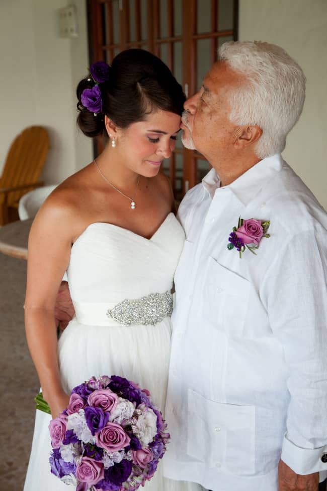 Purple and Lavender Puerto Vallarta wedding