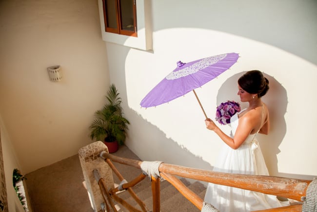 Purple and Lavender Puerto Vallarta Wedding