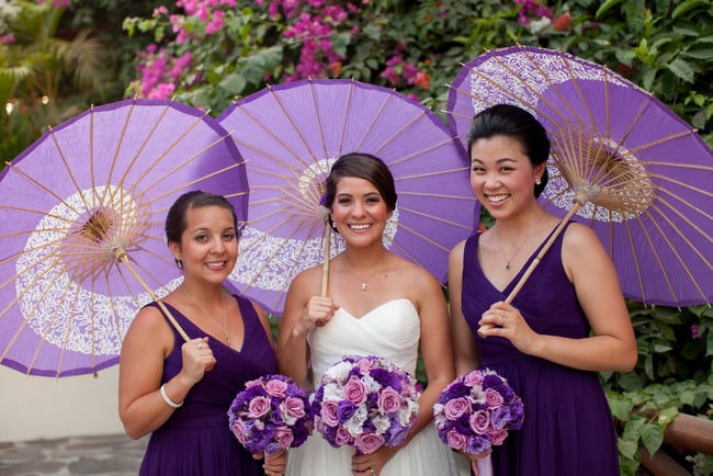 Purple and lavender Puerto Vallarta wedding 
