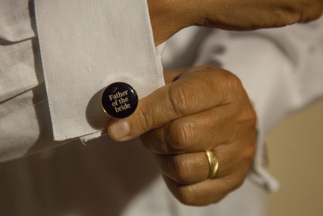 Father of the bride cufflinks