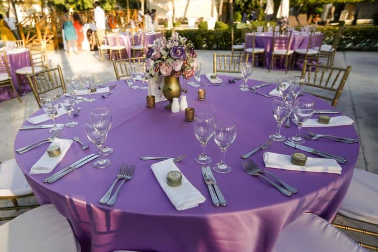 purple and gold destination wedding in Punta Cana_16