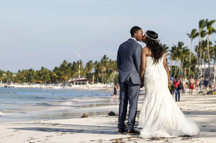 purple and gold destination wedding in Punta Cana 33