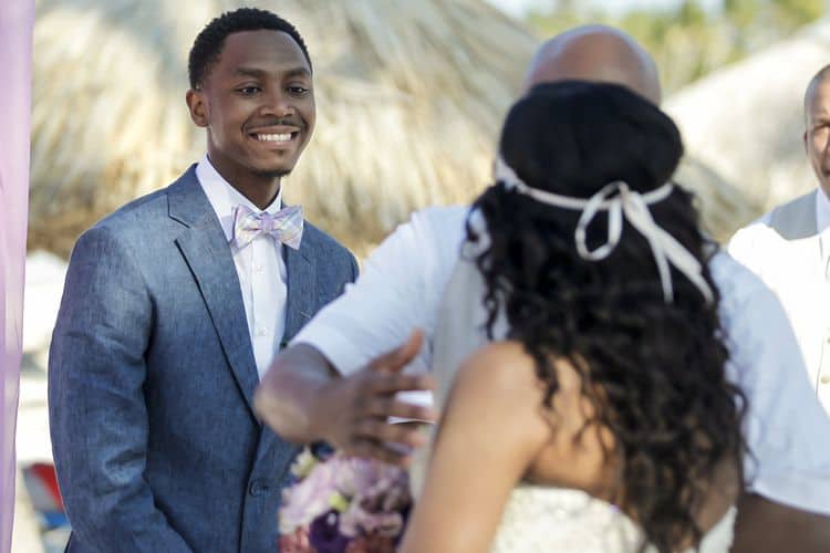 purple and gold destination wedding in Punta Cana_51