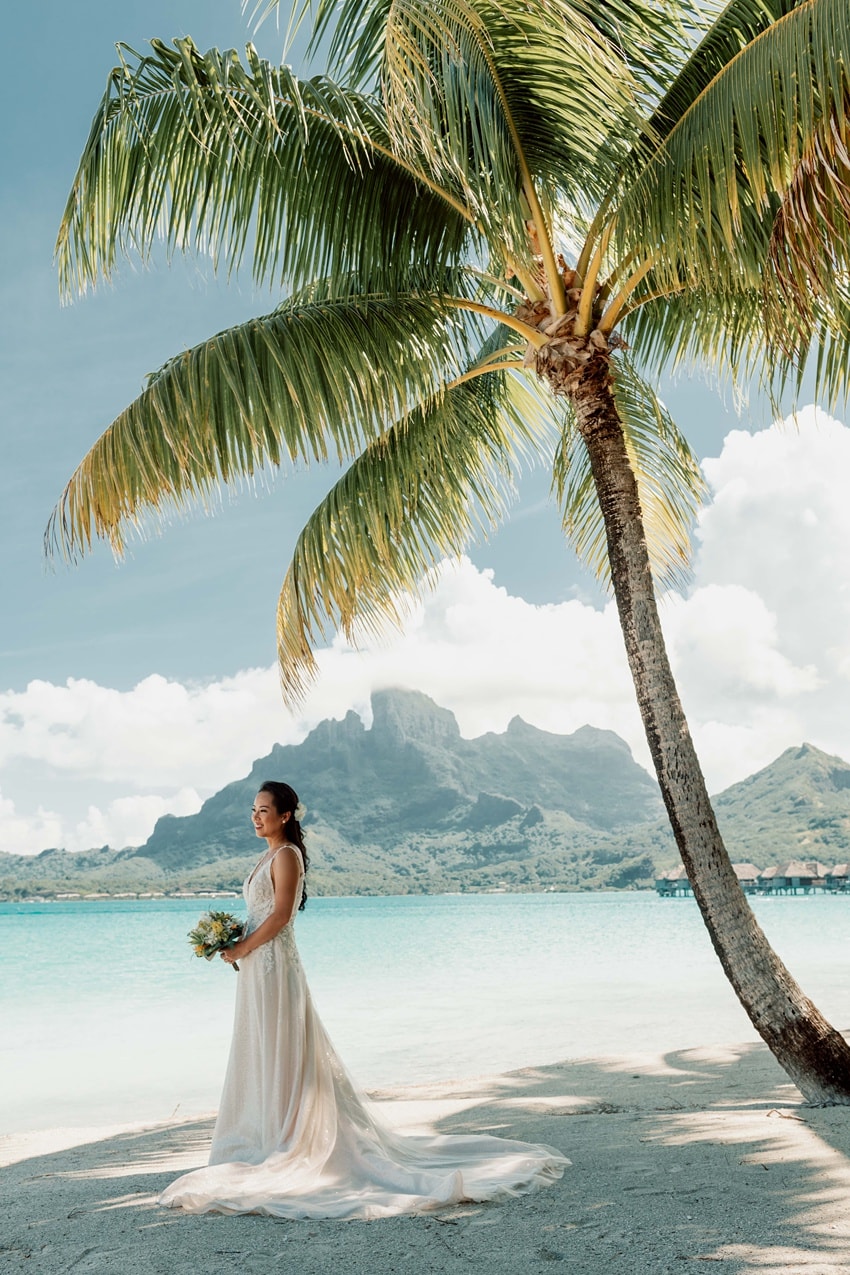 Luxe Bora Bora Destination Wedding Bridalpulse