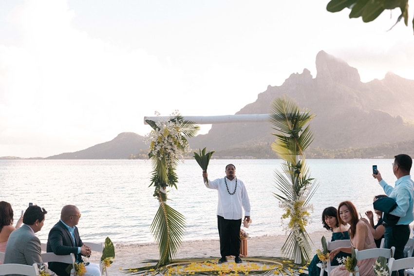 Luxe Bora Bora Destination Wedding Bridalpulse