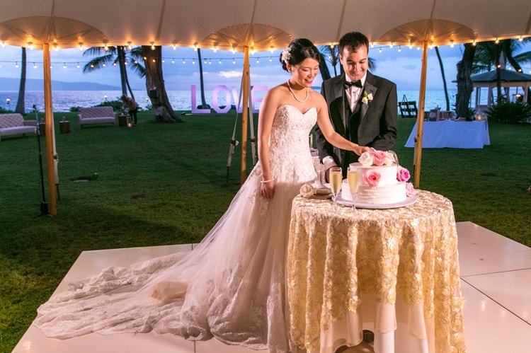 Wedding at Sugarman Estate in Maui