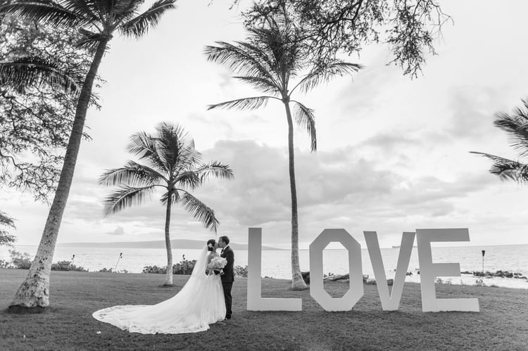 Wedding at Sugarman Estate in Maui