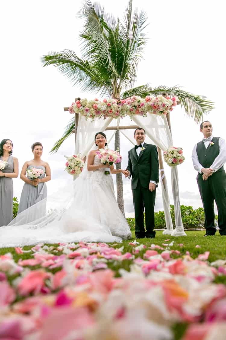 Wedding at Sugarman Estate in Maui