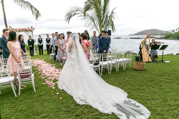 Wedding at Sugarman Estate in Maui