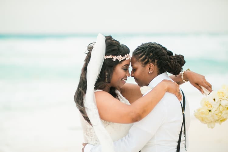 same sex destination wedding in cancun 51
