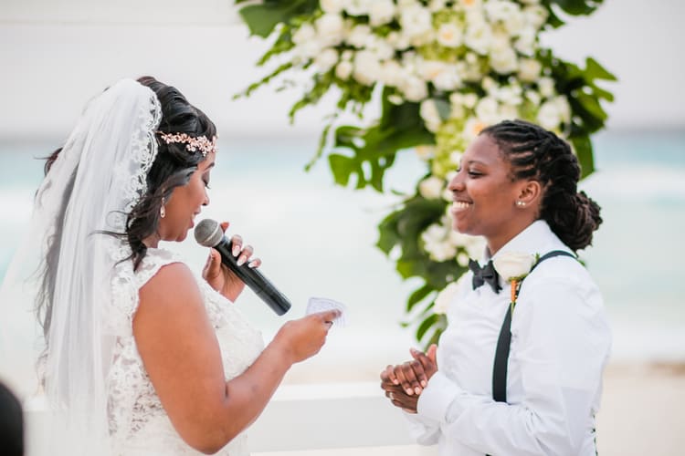 A Beautiful And Intimate Destination Wedding In Cancun