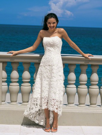 Informal Beach Wedding Dress Photos Destination Wedding