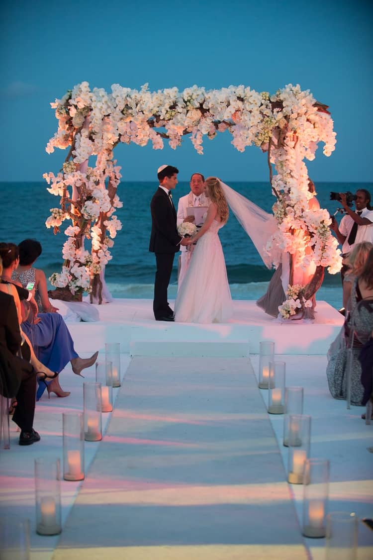 Beach Wedding Photos Sunset