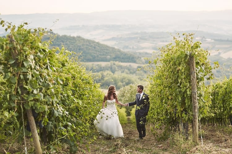 Romantic Tuscany Wedding in Borgo Petrognano