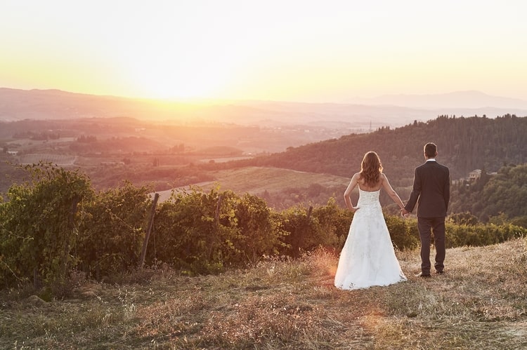 Romantic Tuscany Wedding in Borgo Petrognano